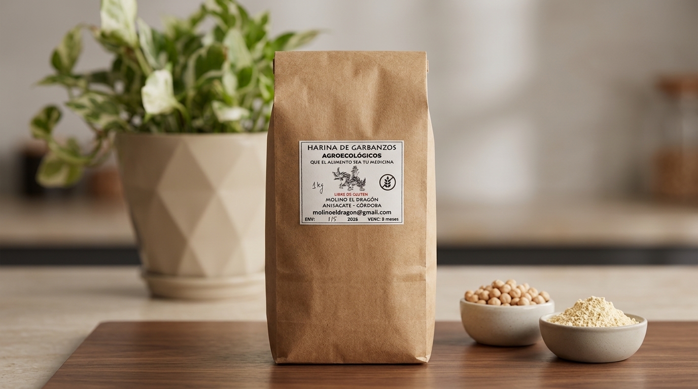 Harina De Garbanzos Agroeco 1Kg