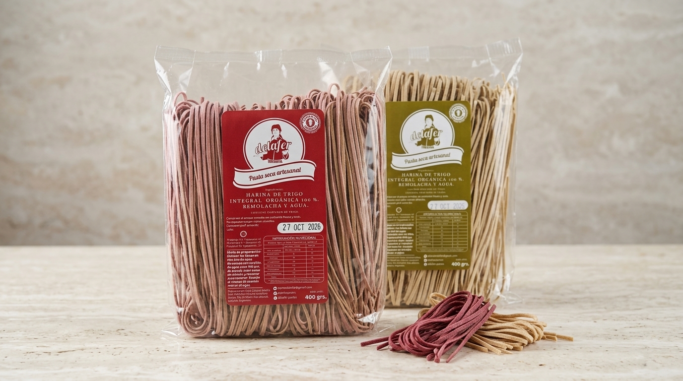 Fideos Trigo Candeal Orgánico C/ Verduras Agroeco 400G