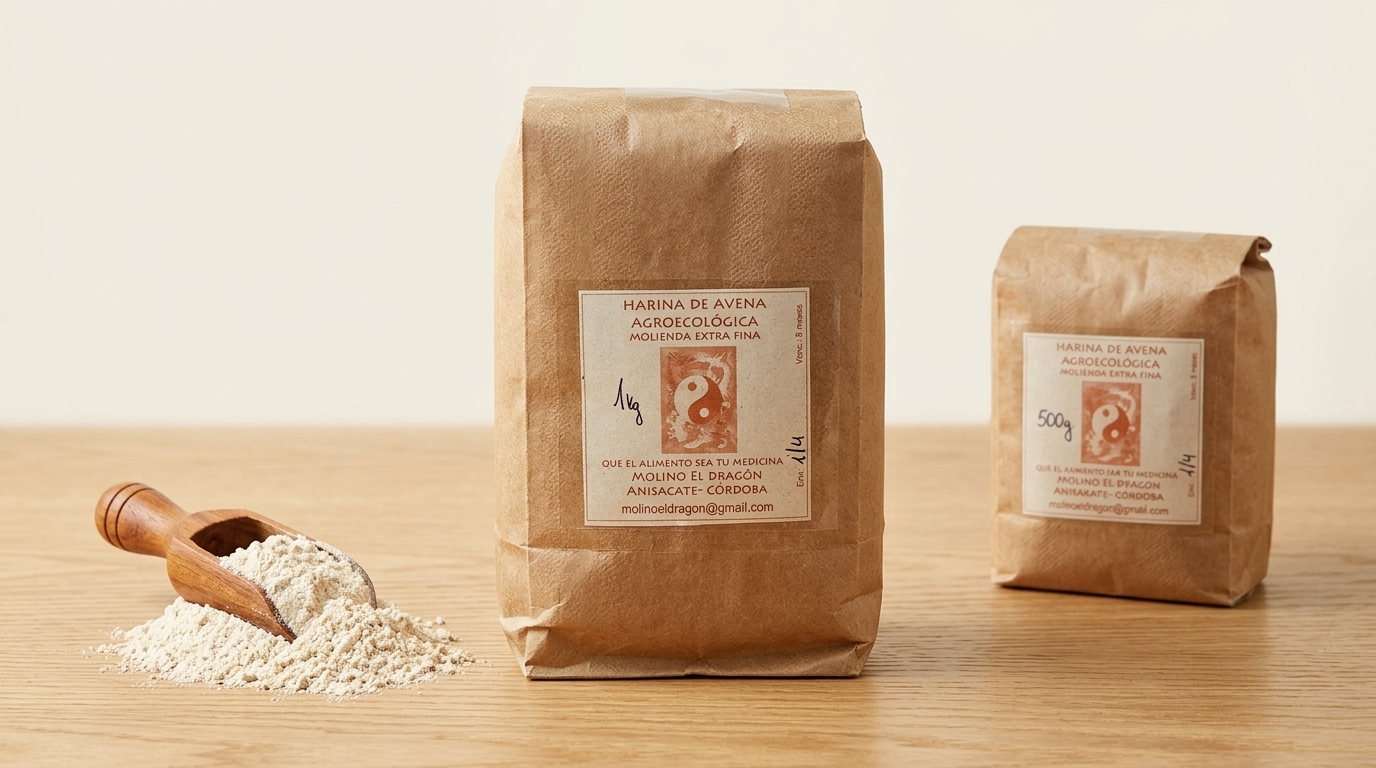 Harina De Avena Agroeco 1Kg